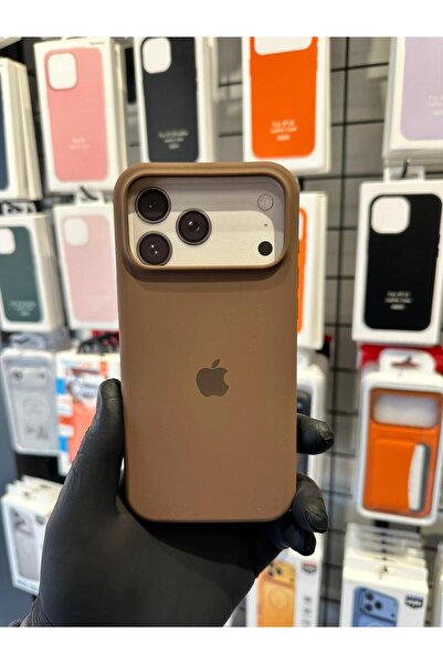 TAK Bİ KILIF iPhone 17 Pro Max İç Kadife Kaplamalı Premium Silikon Kılıf Soft...