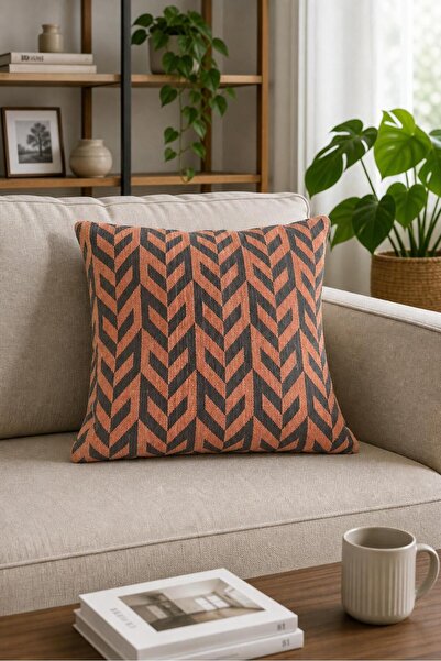 Lasviah Belinda Jakar Woven Tassel Detailed Throw Pillow Cover 43X43