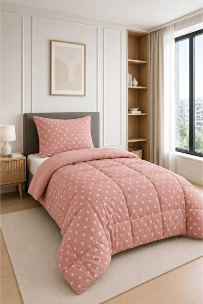 Binna Home Puffy Pamuklu Desenli Çift Taraflı Welsoft 155 x 215 Cm Tek Kişili...