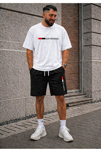 YK WEAR T-Shirt Shorts Unisex Set