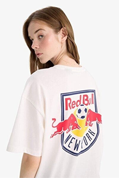 yiou trendy clothing تي شيرت كبير الحجم بقصة واسعة وياقة دائرية وأكمام قصيرة ...