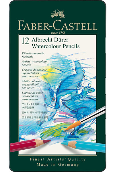 Faber Castell Creioane colorate acuarelabile 12 culori A. DURER FABER-CASTELL