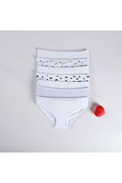 Elmas Girl's 7-Pack Slip Panties Elm-S-53