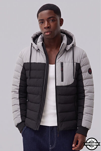 KOCCI Zra Model New Season Water and Cold Resistant Removable Hooded Winter M...