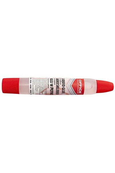 OFFICE products Lipici υγρό 43ml, απλικατέρ με βουρτσάκι, - 2 κεφαλές εφαρμογής