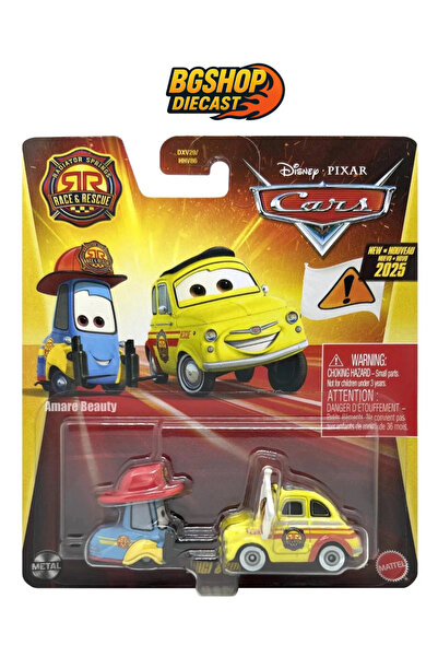 HOT WHEELS Disney Pixar Cars - Luigi ve Guido - Race & Rescue