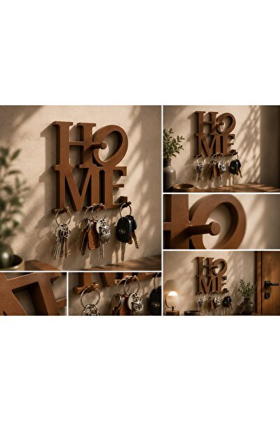 farist Modern Home Written Wall Key Holder Hanger – Decorative and Convenient