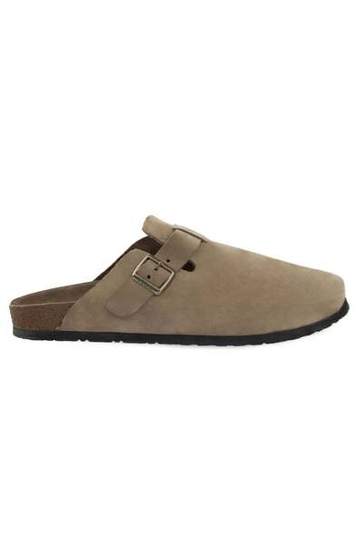 Pegia Men's Leather Sabo Slippers 215031