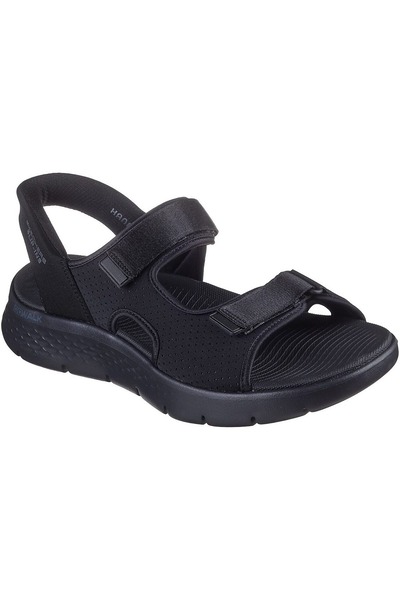 SKECHERS Sandals Go Walk Flex Sandal-easy Entr, Black, Men
