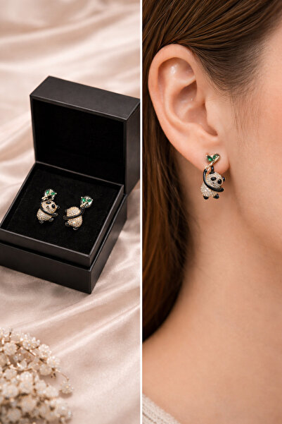 PULİNİN DÜKKANI Fuchsia Flower Earring Set – Stylish Women's Earrings |   Spe...