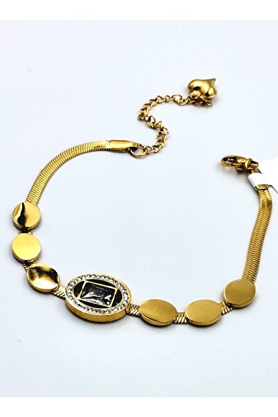 Monalisa Home Steel Gold Color Women's Bracelet