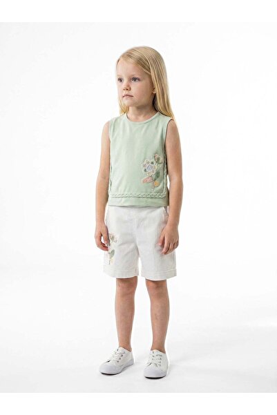 XO Kids Girl's 2-Piece Summer Top and Bottom Set (Tank Top + Shorts) 4-8 Year...