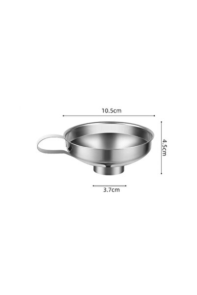 Marsilyan Stainless Steel Wide Mouth Jar Funnel - Jam and Sauce Filling Funne...