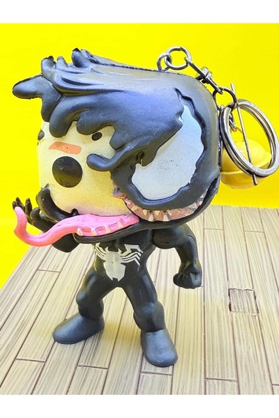 VENOM Eddie Brock karakterli figürlü anahtarlık