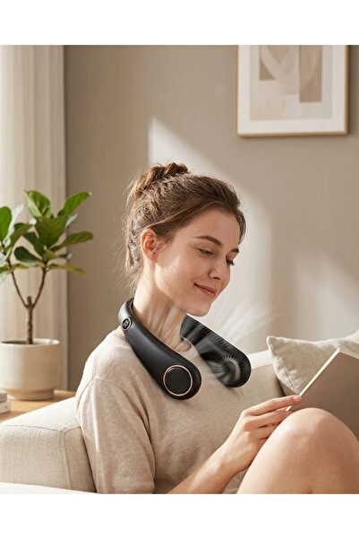 ASTRALTECH Gizli Turbo Tasarımlı Sessiz Çalışan Boyun Fanı