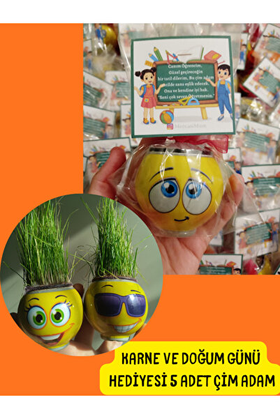 mercanmum Grass Man 5 Pieces Birthday Party Event