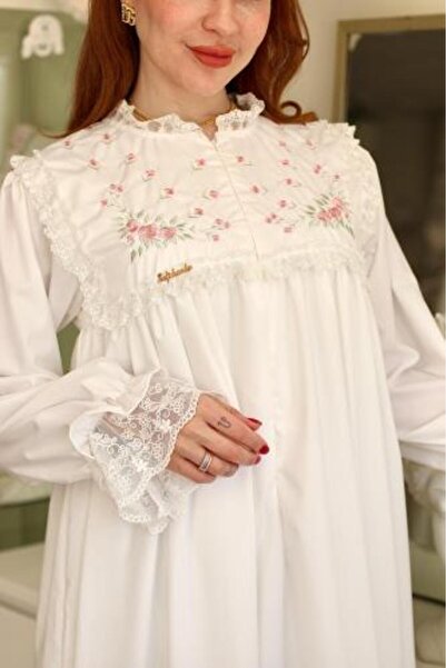 MAHD-BABY Embroidered Reception Robe