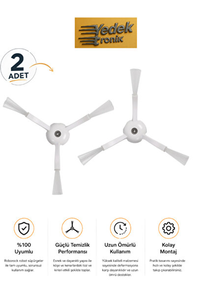 Roborock S8 / S8 Sonic / S8 Plus / S8 Pro Ultra (NOT: S8 PRO'YA UYMAZ) Uyumlu...