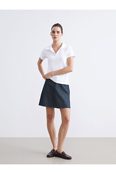 LC Waikiki Standard Fit Mini Jean Skirt