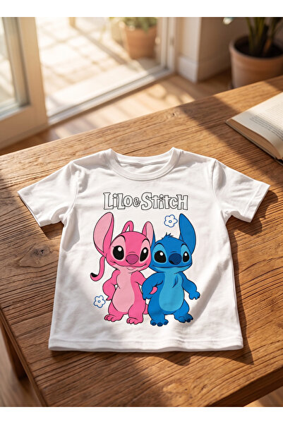Nimini Kids Tricou scurt cu imprimeu colorat pentru fete