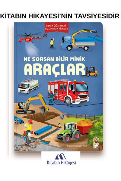 Sincap Kitap Ne Sorsan Bilir Minik – Araçlar Okul Öncesi Kitap