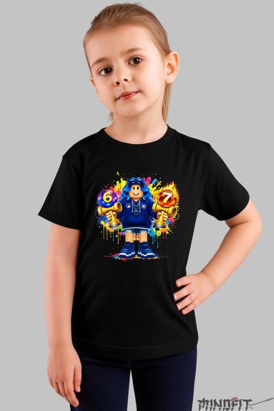 GILDAN Tricou Roblox Kendama Model Valuri Electrice 5