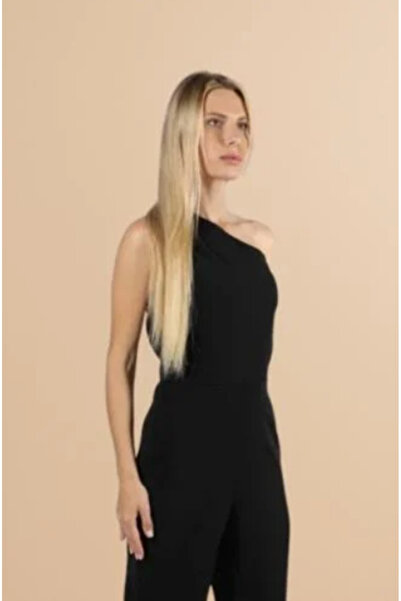 2TRENDY Black Sexy One-Shoulder Jumpsuit