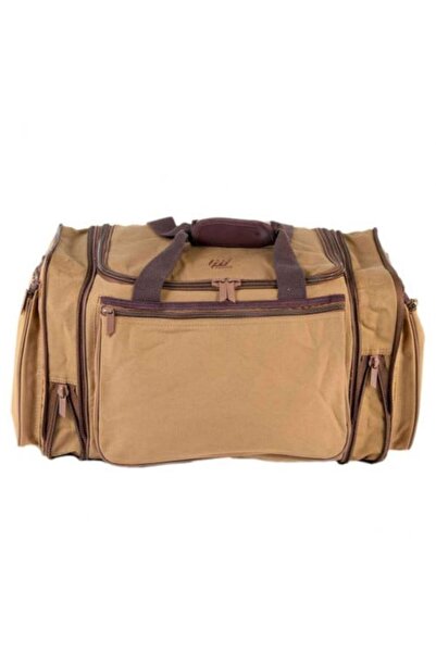 tanza Small Sand-Colored Travel Bag, Expandable, Model 1065A