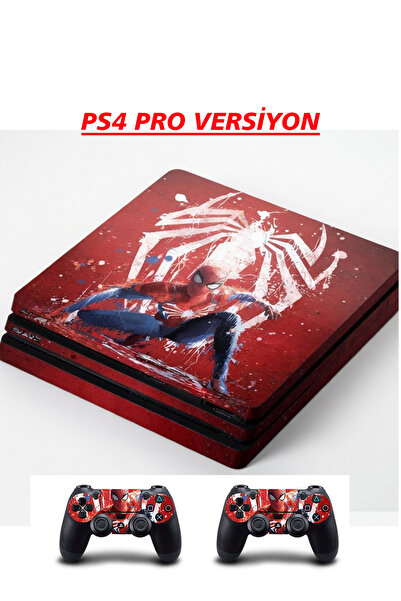 KT Decor Spider-man Playstation 4 & Dualshock Full Sticker Kaplama Seti