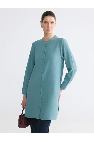 LC Waikiki Nevavm Farklılık by Difference Collared Women's Shirt Tunic