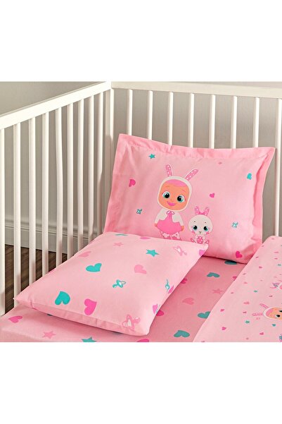Zorluteks Taç Cry Babies Patterned 2-Piece Baby Pillowcase 35X45 cm