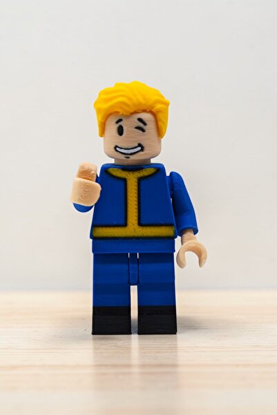 Hunga Fallout Vault-Tec Vault Boy Figür Masa Ve Raf Dekoru