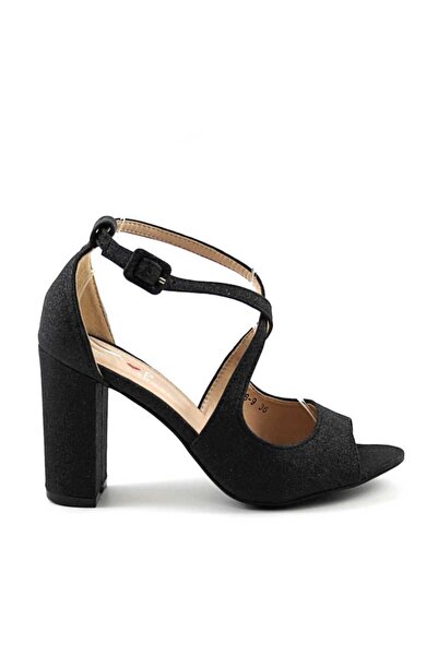 mm Sandale elegante de dama , cu reflexe stralucitoare 908-9-BLACK