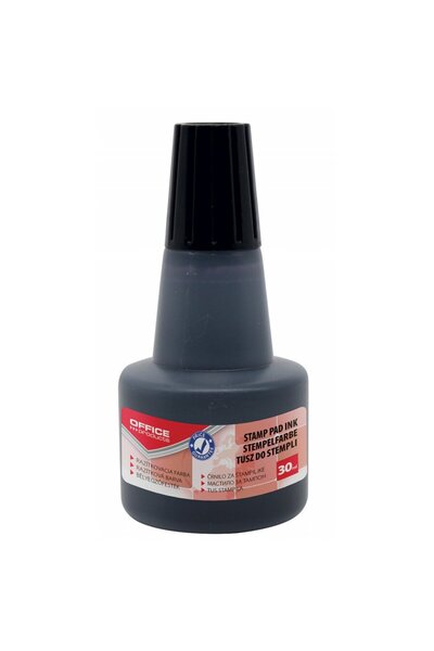 OFFICE products Stamp ink, 30ml, - black
