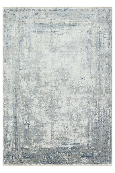 halinet Halı.Net White Ethnic Bohemian Washable Non-Slip Living Room Carpet A...