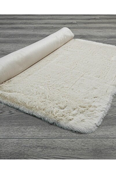 halinet Halı.Net Cream Ethnic Bohemian Washable Non-Slip Living Room Carpet D...