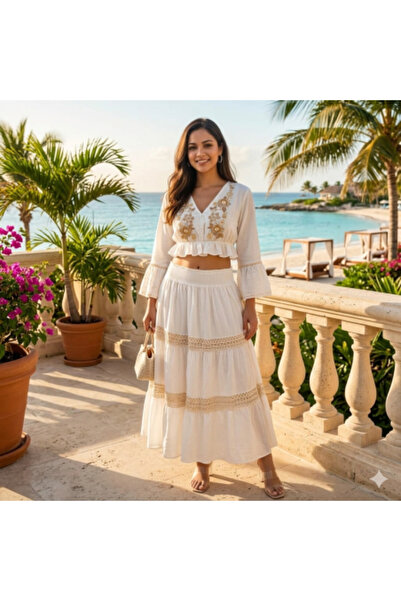 FeteRL Set BOHO Manvi Alb