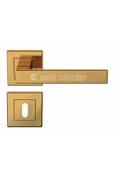 Condi Collection مقبض باب من الفولاذ المقاوم للصدأ 1501K PVD باللون الذهبي