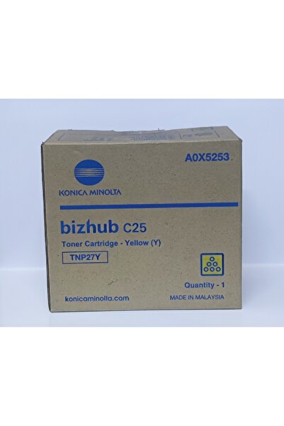 MİNOLTA / DEVELOP Tnp-27 YELLOW Bizhub C25 Sarı Toner
