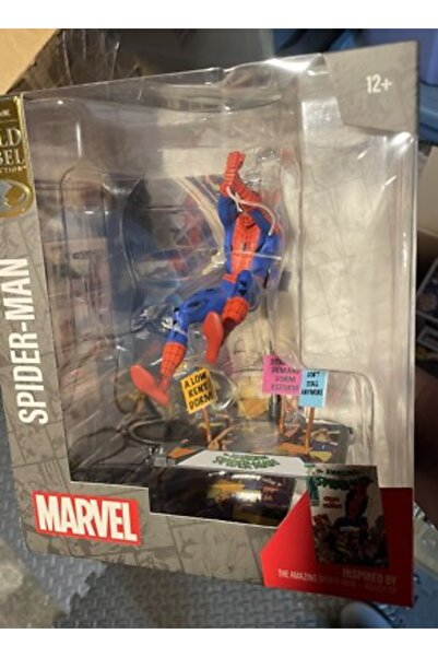 Mcfarlane Spider-Man 1:10th Gold Label Collection,McFarlane Posed Figure Stat...
