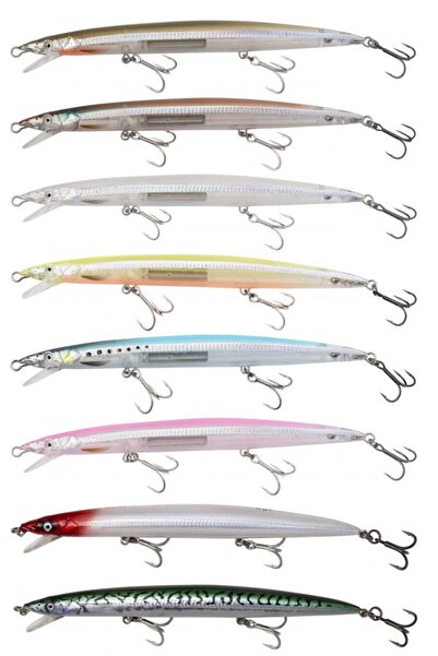 Savage Gear Sandeel Jerk Minnow 175 25g Sahte Balık 03-White Flash
