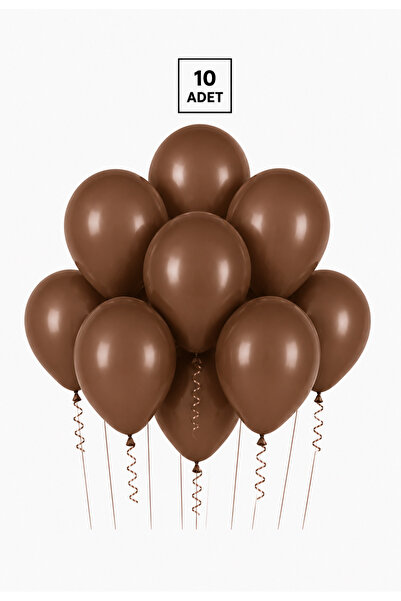 Balonsan Çikolata Kahve Balon 10 Adet