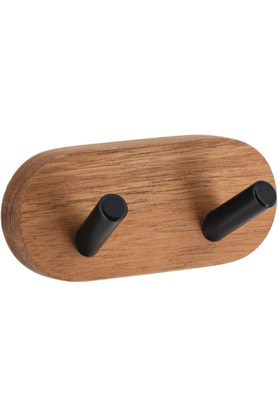 Tendance Wall Mounted Acacia Wood Double Hook