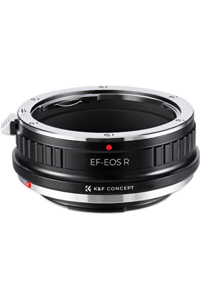 K&F CONCEPT EF-EOS R Προσαρμογέας βάσης φακού Canon EF σε κάμερα EOS R, Χειρο...