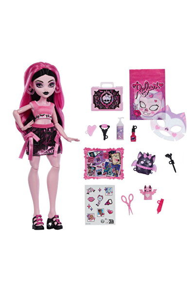 MONSTER HIGH Secrete de auto-înfricoșare Draculaura (JHK43)