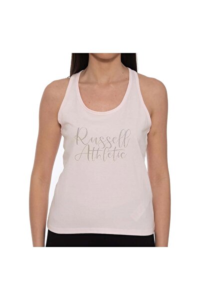Russell Athletic Womens Scripted-Tank Sleeveless T-Shirt M
