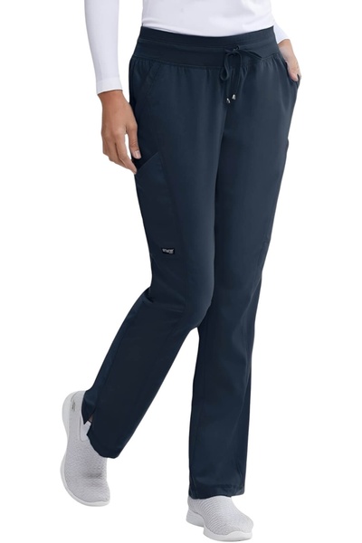 Barco Grey's Anatomy by Avana Women's Medical Pants, Steel Gray (GRP119)