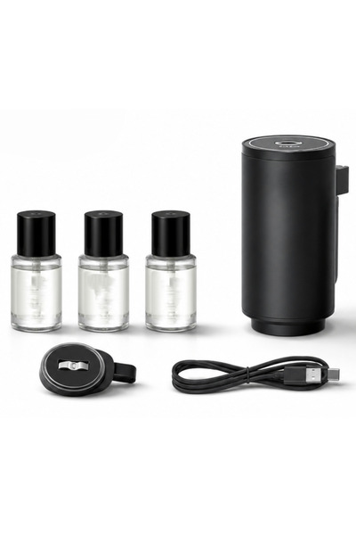 Denx Smart Car Aromatherapy Diffuser Air Vent Freshener Rechargeable Electric...