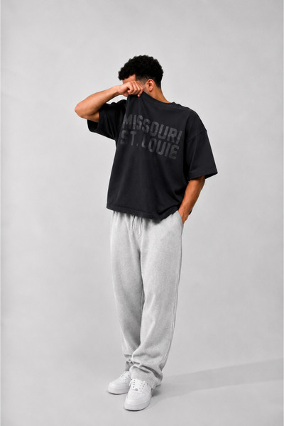 Generic Men's casual oversized t-shirt with a butterfly cut, excellent cool m...