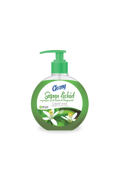CLEANY Sapun lichid 500 ml cu bergamota